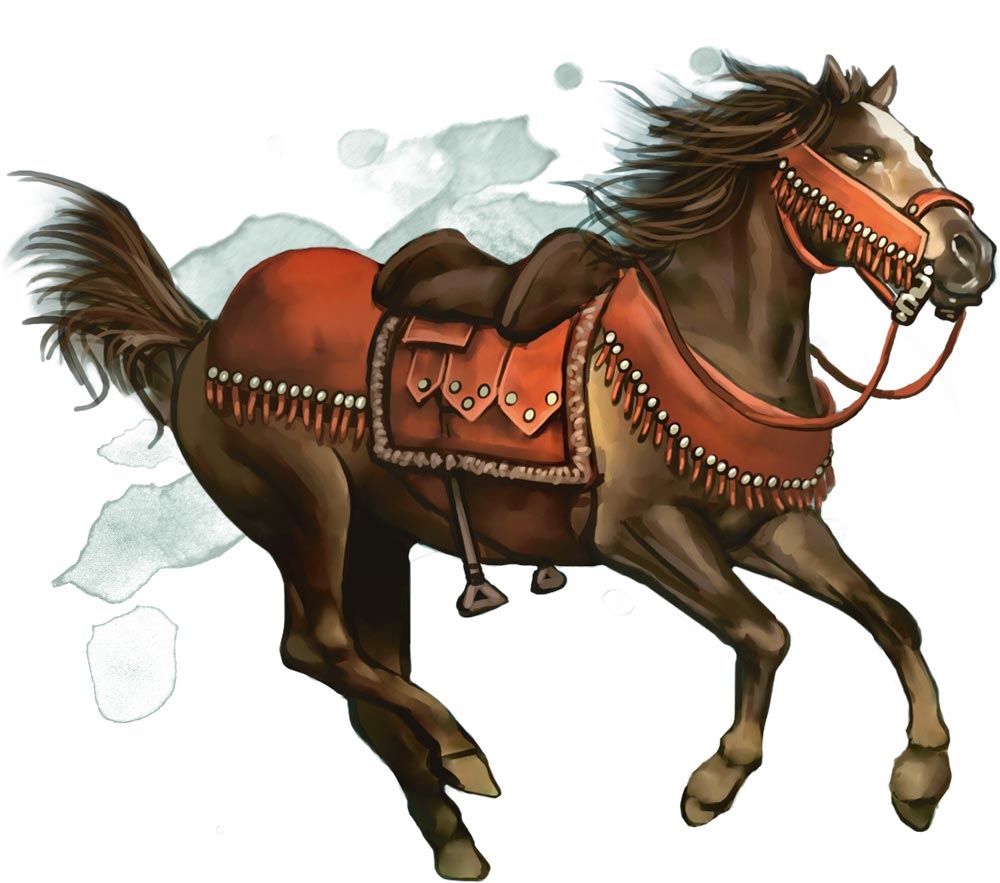 Ездовая лошадь (Riding Horse) Ездовая лошадь (Riding Horse)